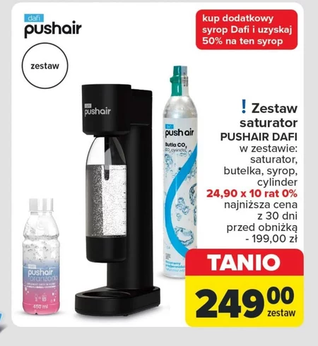 Saturator do wody Pushair Dafi