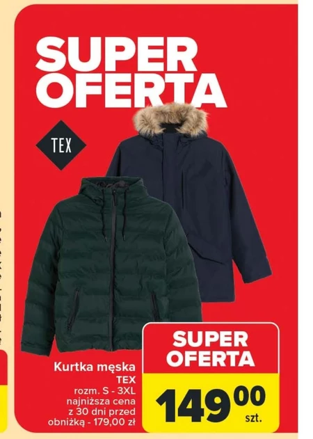 Kurtka męska TEX