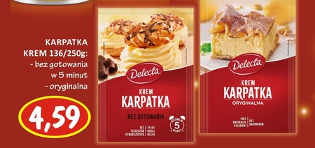 Delecta Krem karpatka oryginalna 250 g