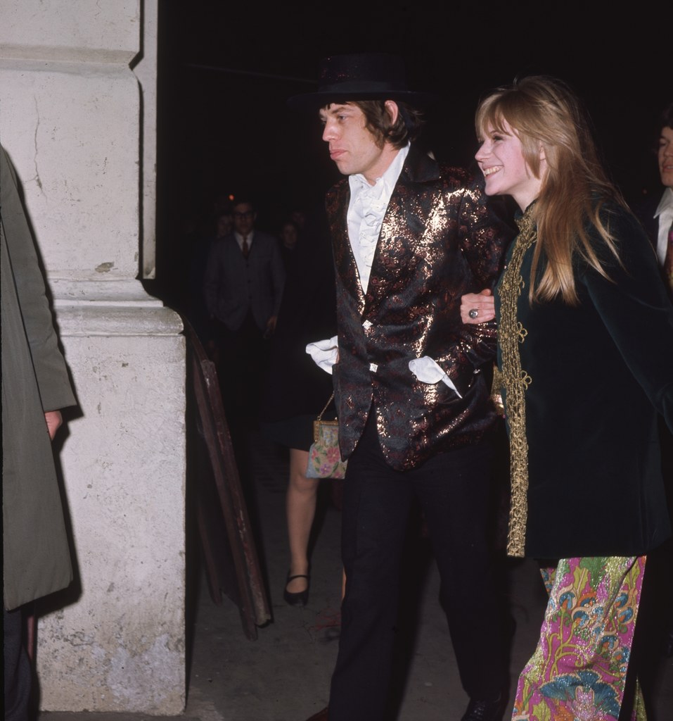  Mick Jagger, Marianne Faithfull