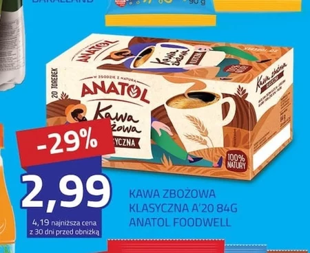 Anatol Kawa zbożowa klasyczna 84 g (20 x 4,2 g)
