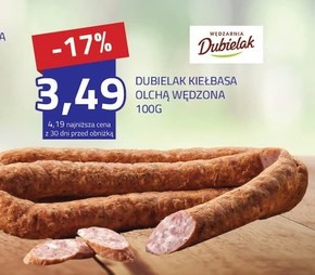 Kiełbasa Dubielak niska cena