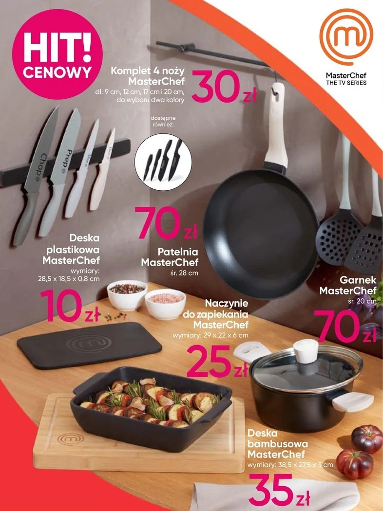 Kolekcja akcesoriów kuchennych MasterChef w Pepco! 