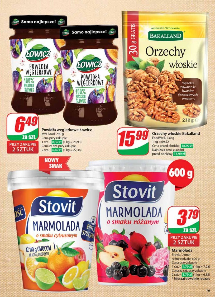 Gazetka: Tradycyjne przysmaki w promocji - Dino - strona 19