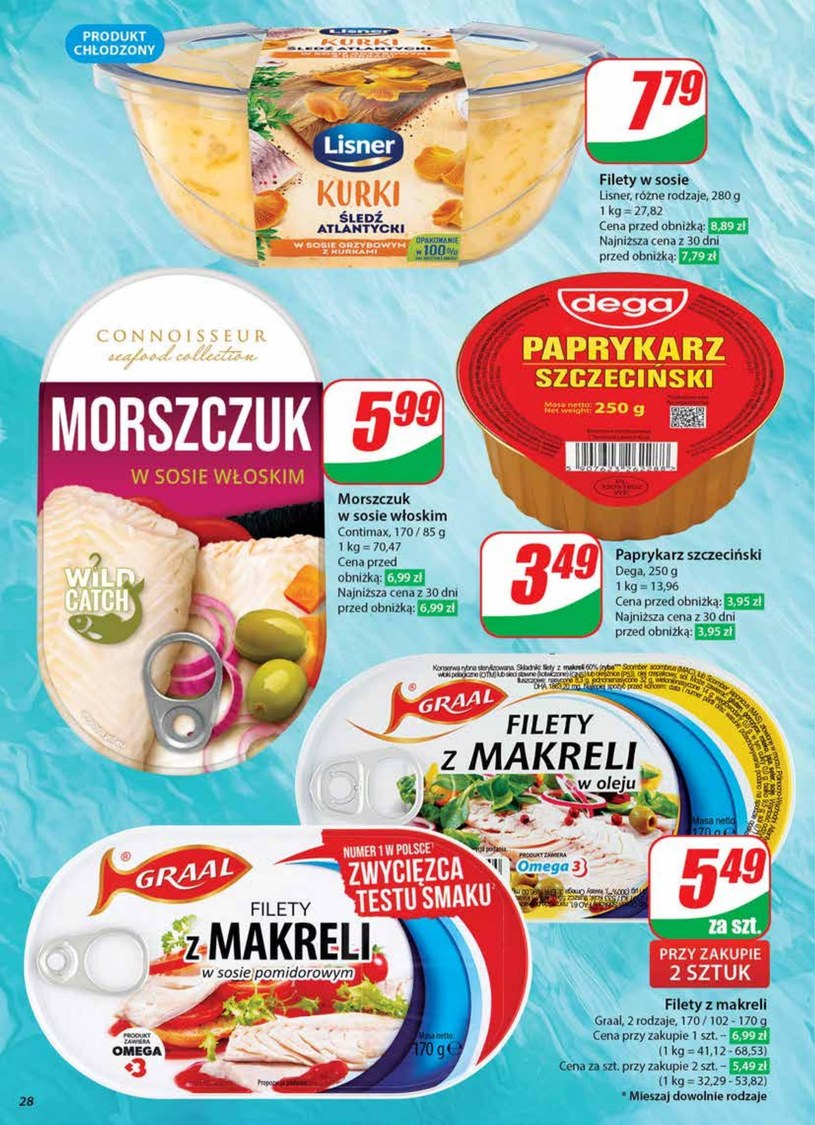 Gazetka: Tradycyjne przysmaki w promocji - Dino - strona 28