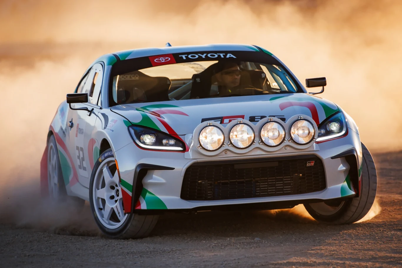 Toyota pokazała rajdową odmianę GR86. To prawdziwy potwór Toyota pokazała rajdową odmianę GR86. To prawdziwy potwór