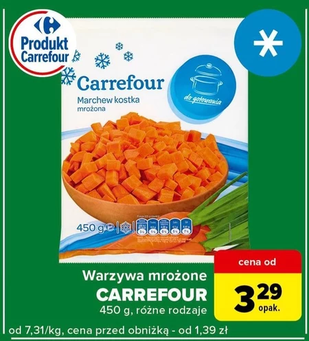 Заморожені овочі Carrefour