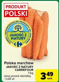 Морква Jakość z natury