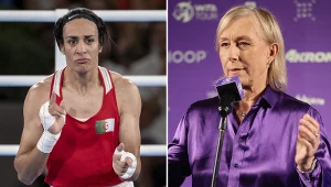 Imane Khelif i Martina Navratilova