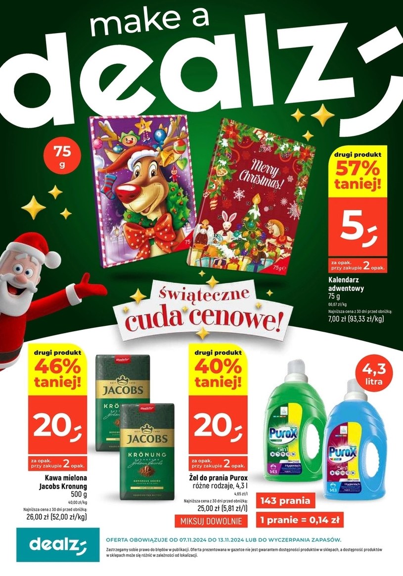 Gazetka promocyjna Dealz - ważna od 07. 11. 2024 do 13. 11. 2024