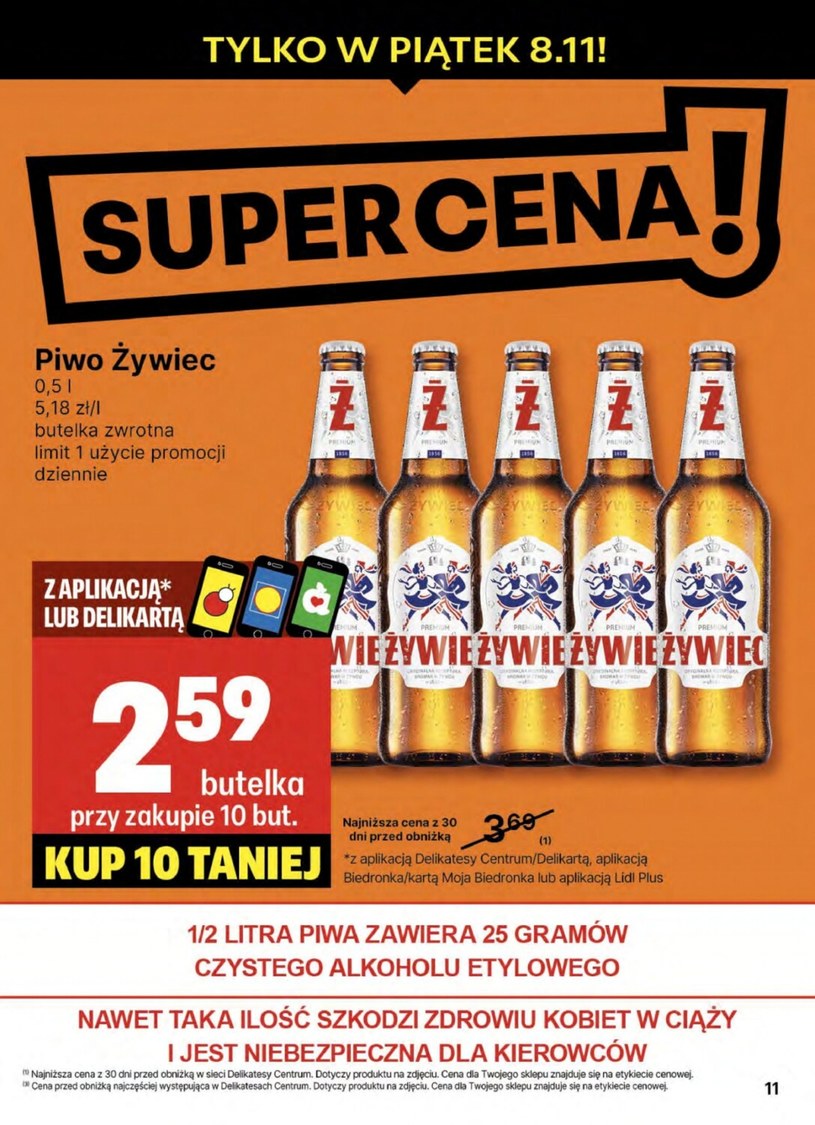 Gazetka: Super cena w Delikatesach Centrum!  - strona 11