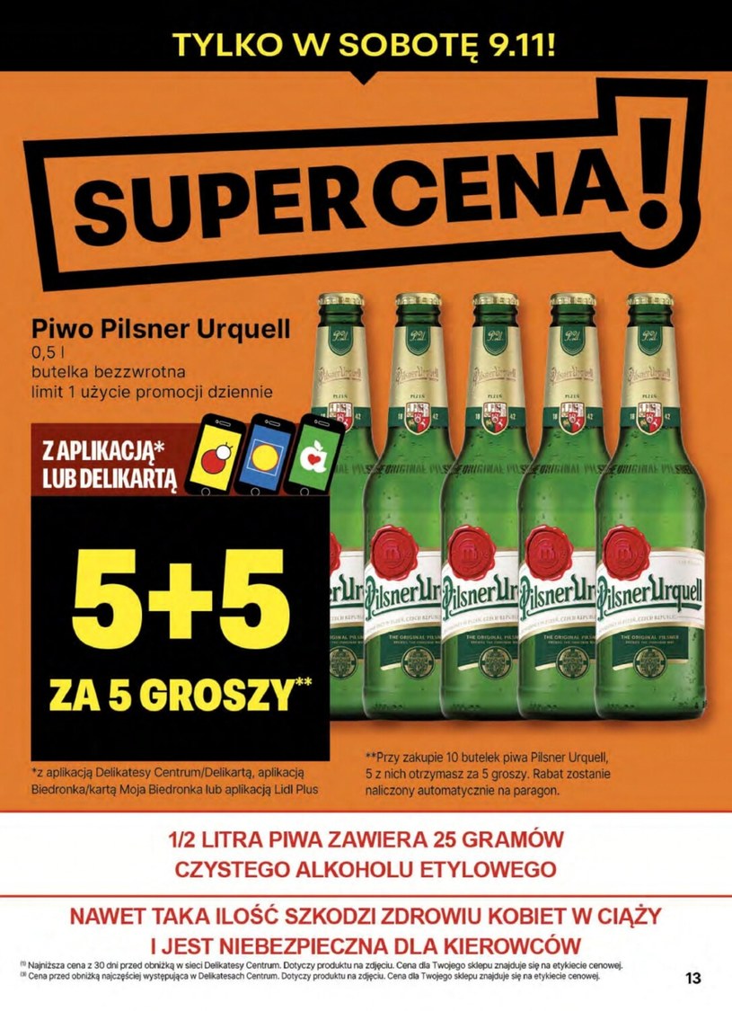 Gazetka: Super cena w Delikatesach Centrum!  - strona 13