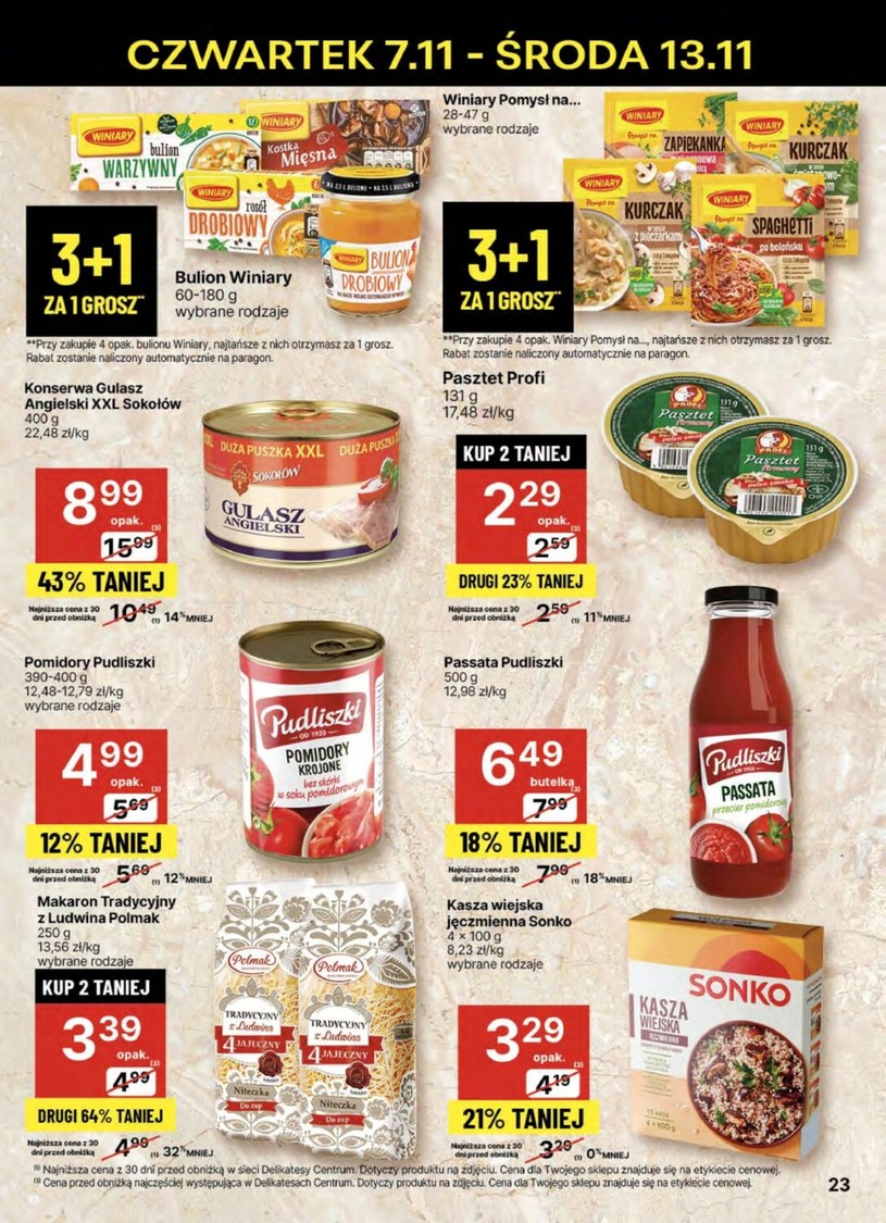 Gazetka: Super cena w Delikatesach Centrum!  - strona 23