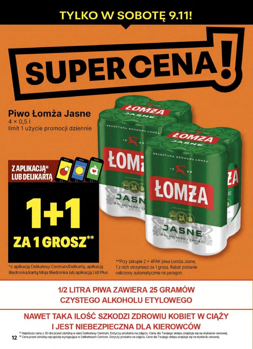 Gazetka: Super cena w Delikatesach Centrum!  - strona 12