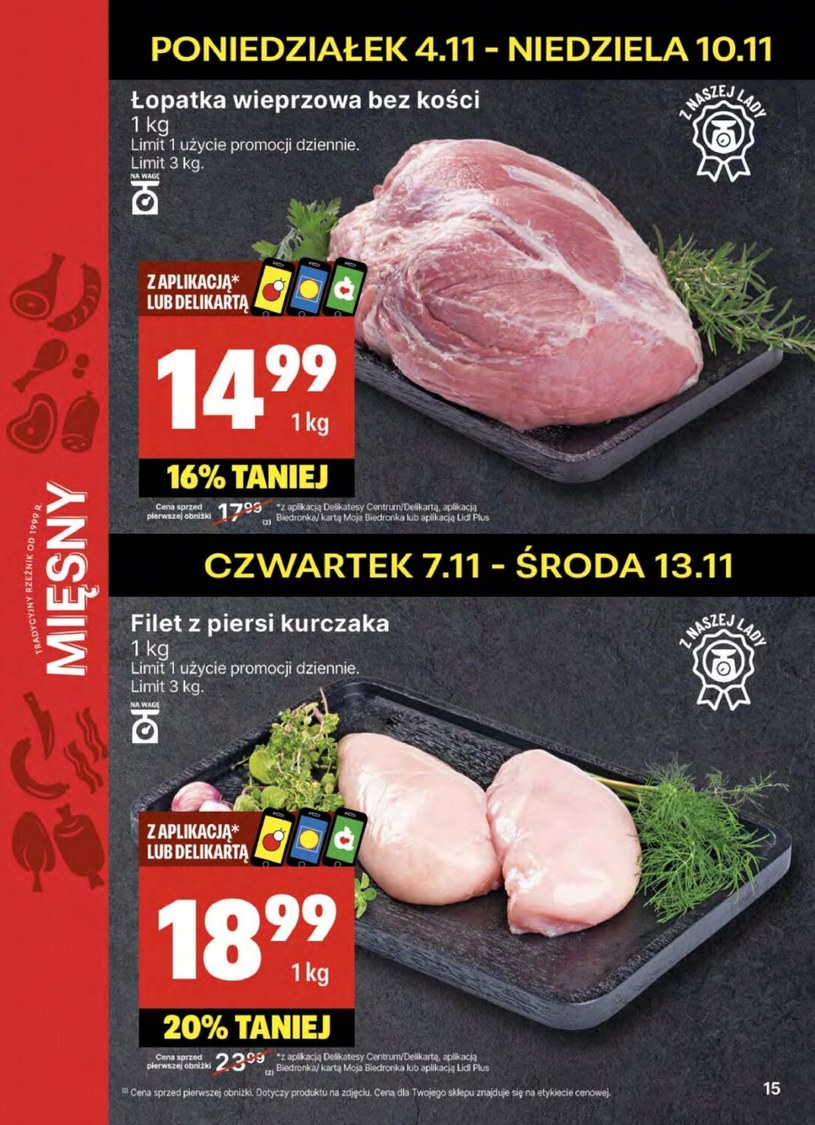 Gazetka: Super cena w Delikatesach Centrum!  - strona 15