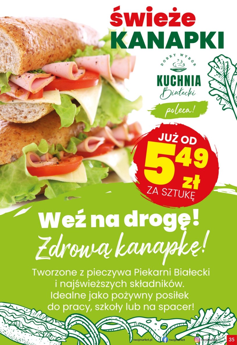 Gazetka: Słodkości na jesień w Twój Market - strona 35