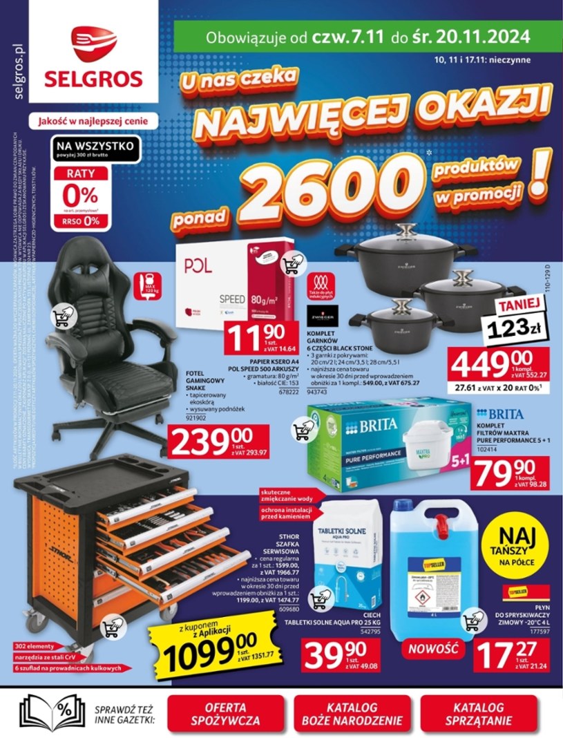 Gazetka: Oferta przemysłowa w Selgros  - strona 1