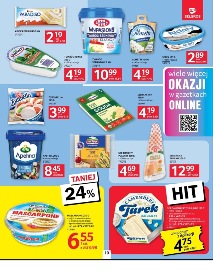 Gazetka: Oferta spożywcza w Selgros (bez alkoholu)  - strona 10