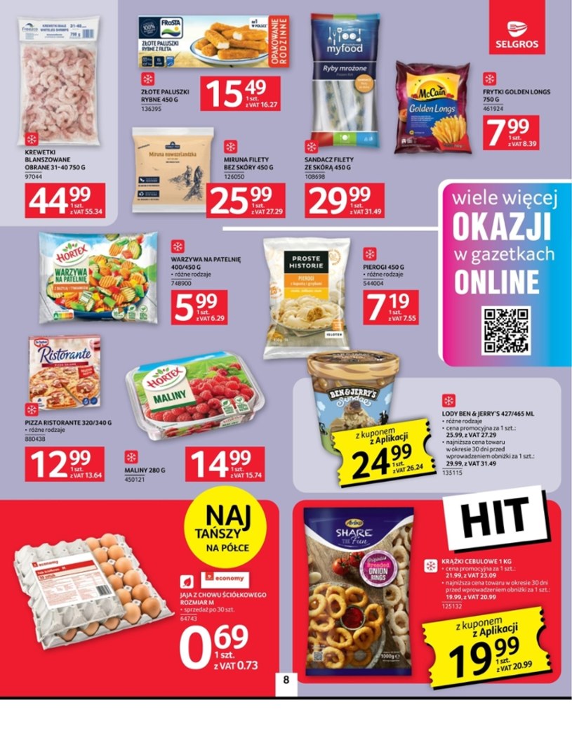 Gazetka: Oferta spożywcza w Selgros (bez alkoholu)  - strona 8