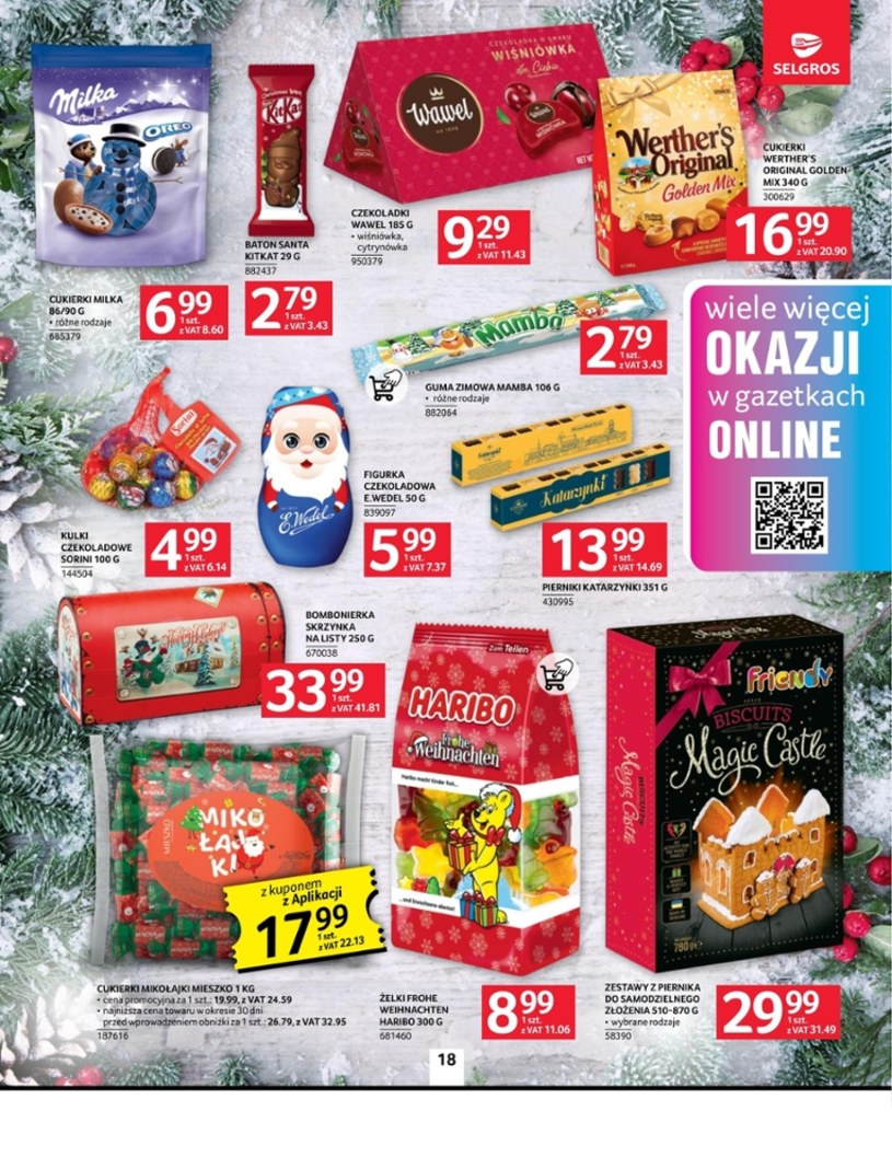 Gazetka: Oferta spożywcza w Selgros (bez alkoholu)  - strona 18