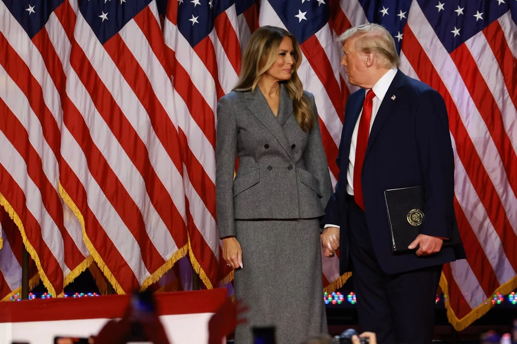 Melania Trump stawia na klasykę. Znów zachwyciła