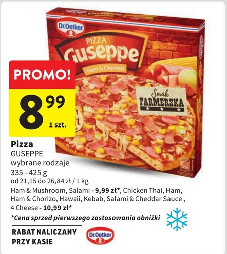 Dr. Oetker Guseppe Pizza 4 sery 335 g