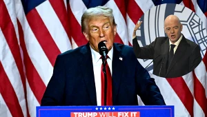 Donald Trump i Gianni Infantino