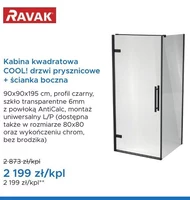 Kabina prysznicowa Ravak