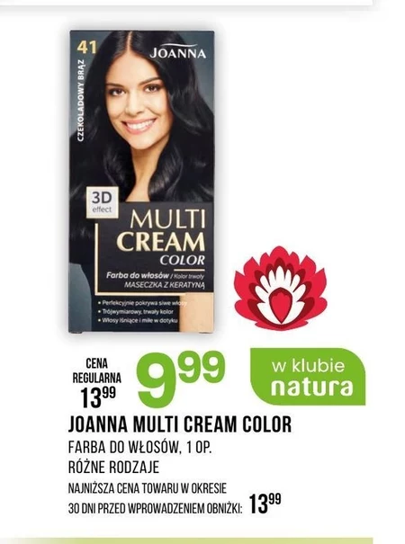 Joanna Multi Cream Color Farba do włosów soczysta oberżyna 37