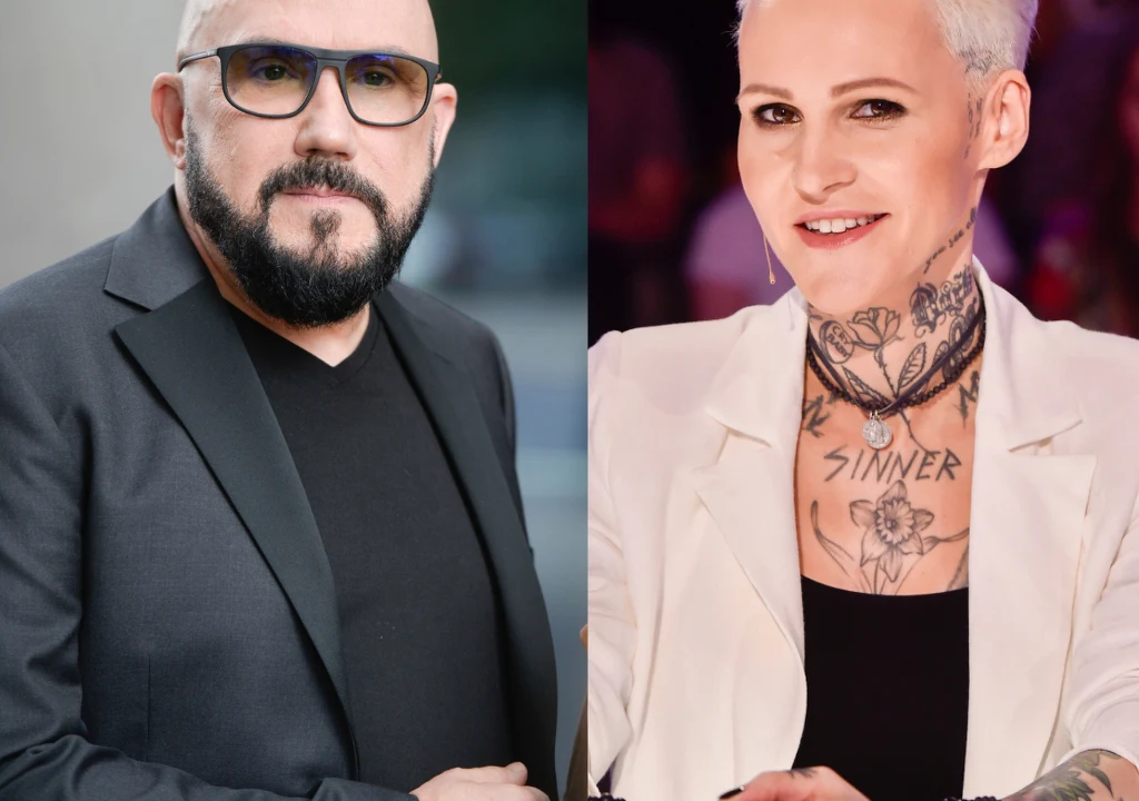 Grzegorz Skawiński i Agnieszka Chylińska