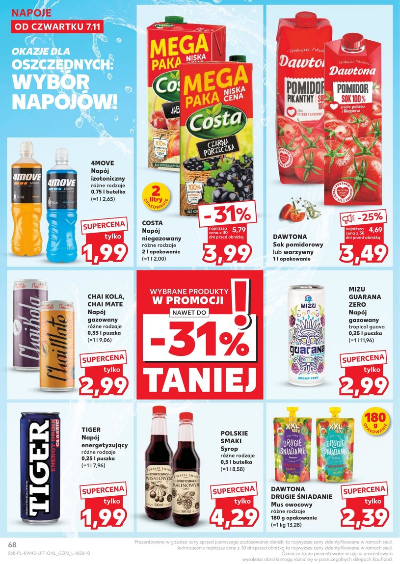 Gazetka: Wszystko, czego potrzebujesz! - Kaufland - strona 68