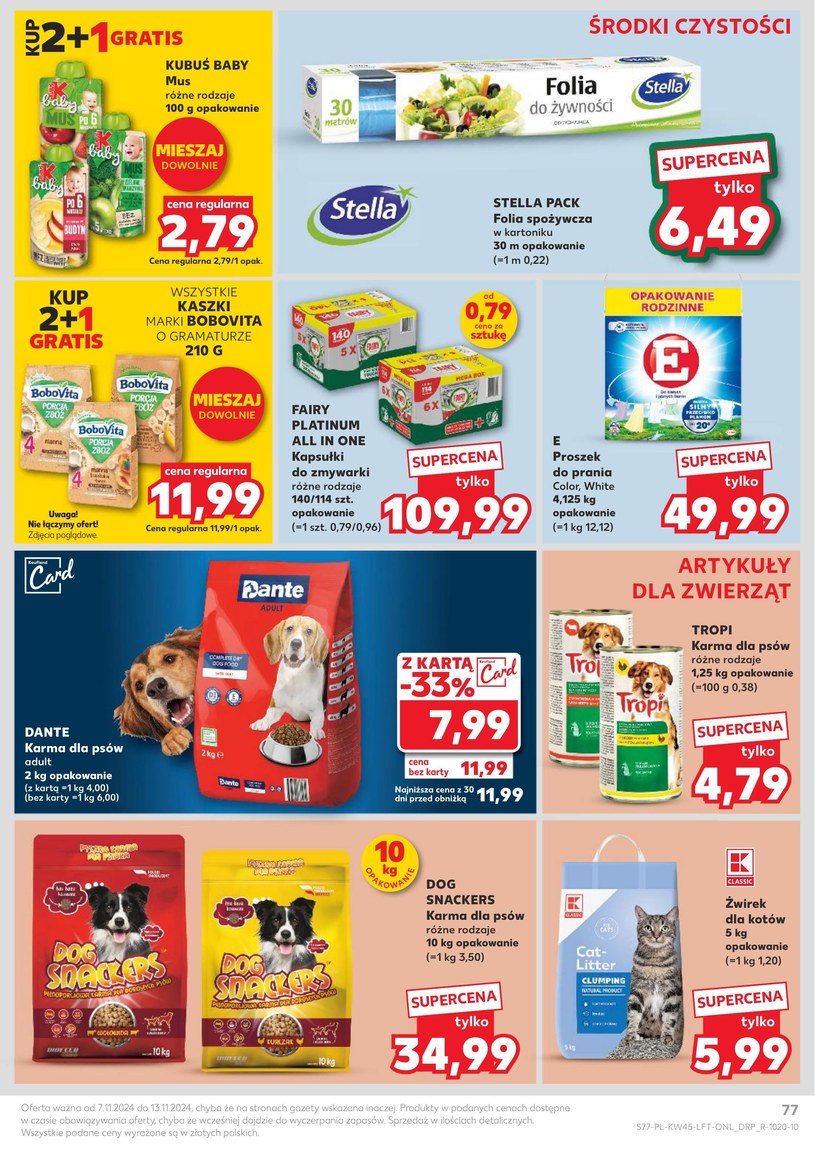 Gazetka: Wszystko, czego potrzebujesz! - Kaufland - strona 77