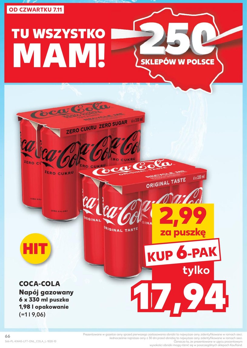 Gazetka: Zadbaj o zapasy na zimę! - Kaufland - strona 66