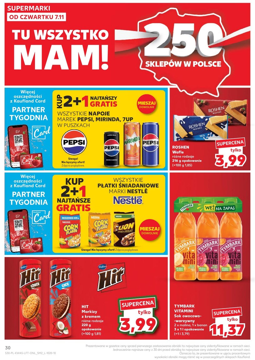 Gazetka: Tylko teraz - wyjątkowe oferty! - Kaufland - strona 30