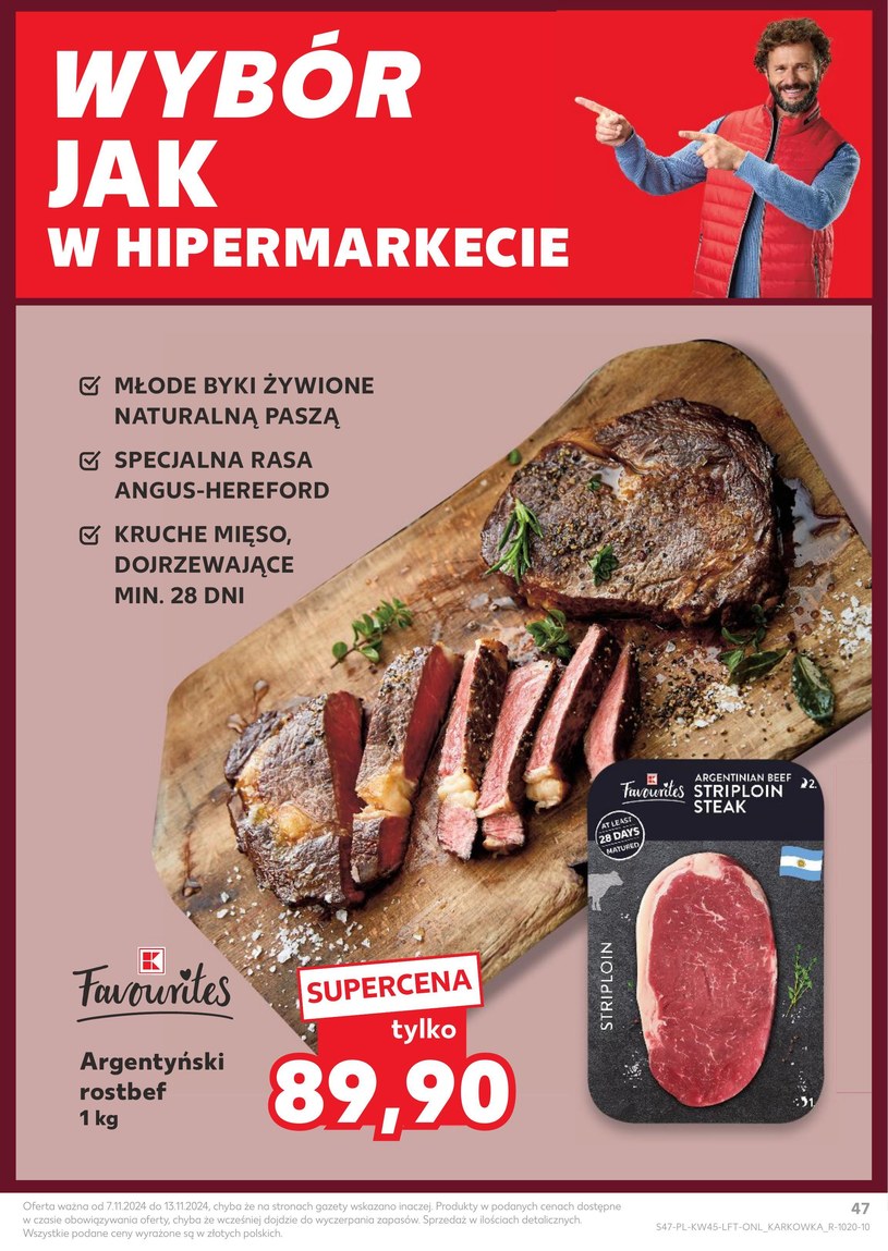 Gazetka: Tylko teraz - wyjątkowe oferty! - Kaufland - strona 47