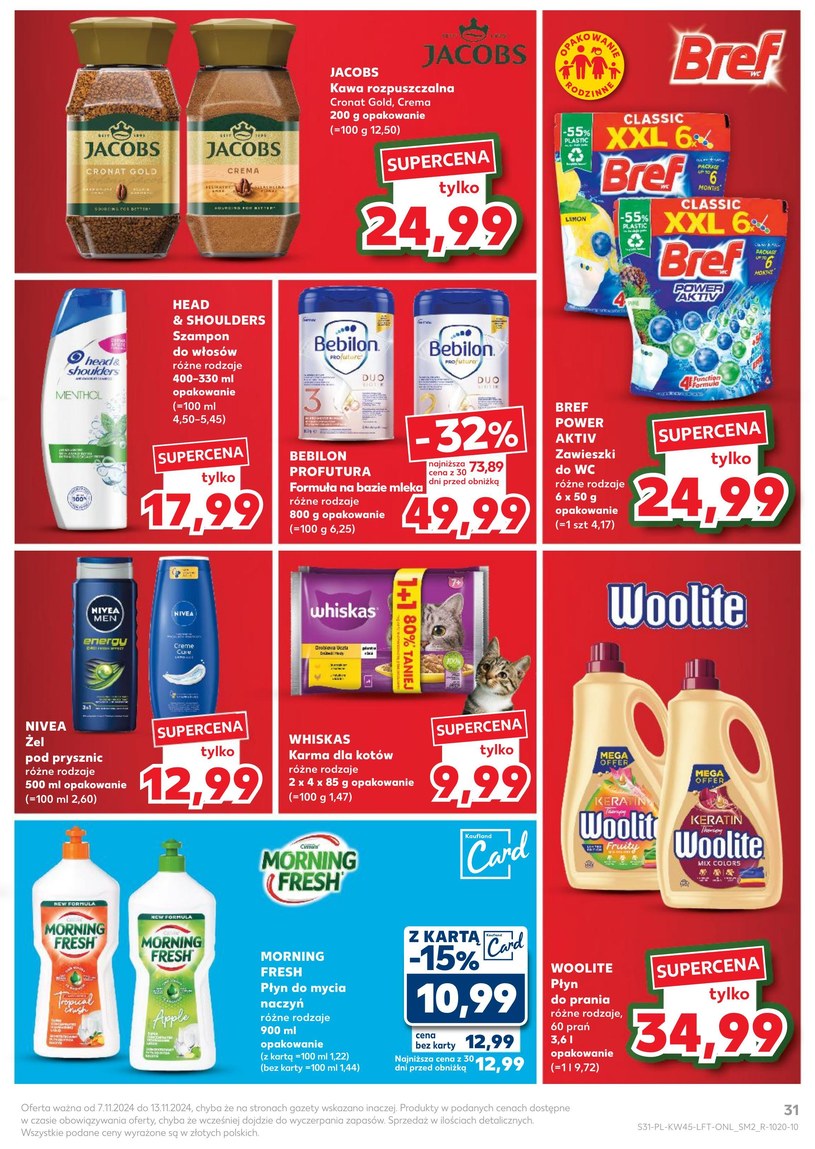 Gazetka: Kupuj taniej z kartą! - Kaufland - strona 31