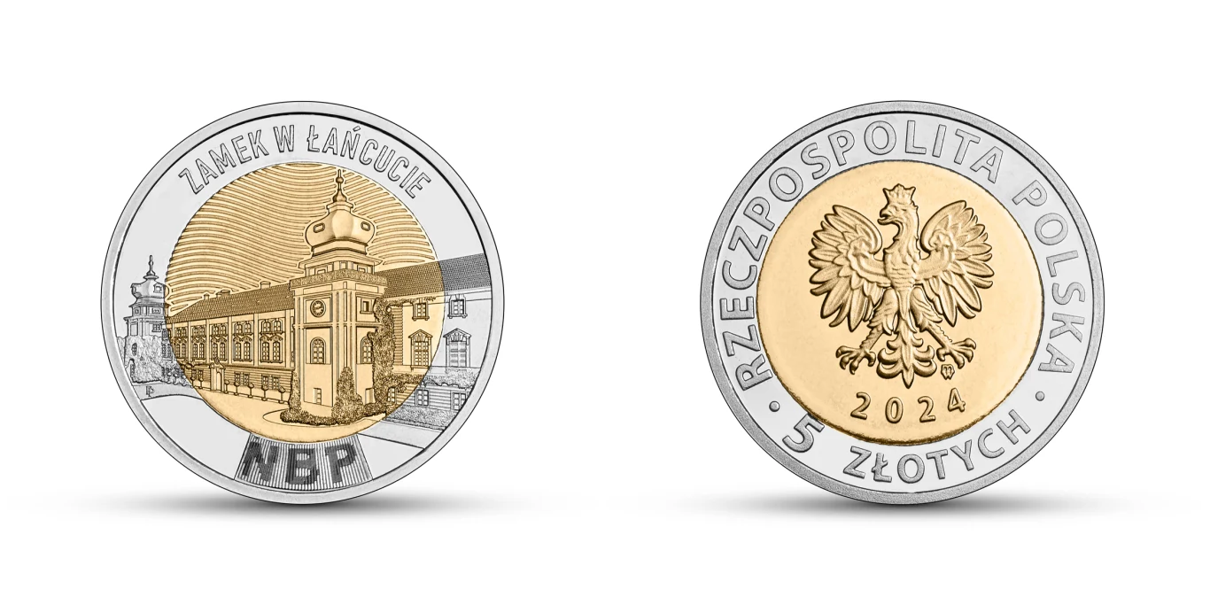 NBP wypuści do obiegu nowe 5 zł. Moneta jest częścią serii "Odkryj Polskę"