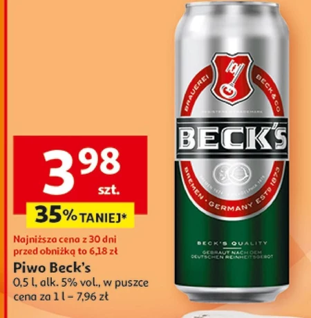 Beck's Piwo jasne 500 ml
