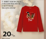 T-shirt dziewczęcy