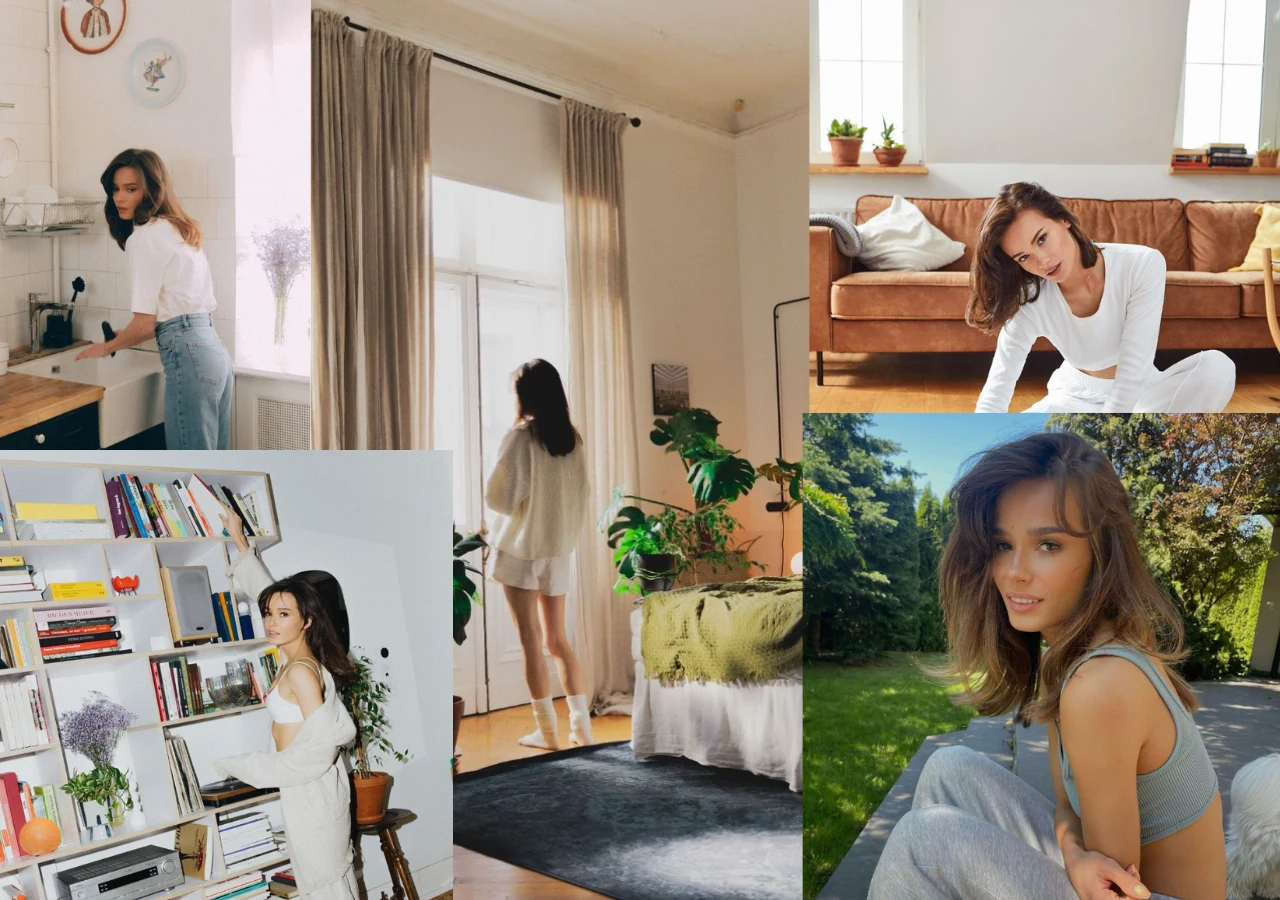 Wnętrza domu Natalii Szroeder Wnętrza domu Natalii Szroeder