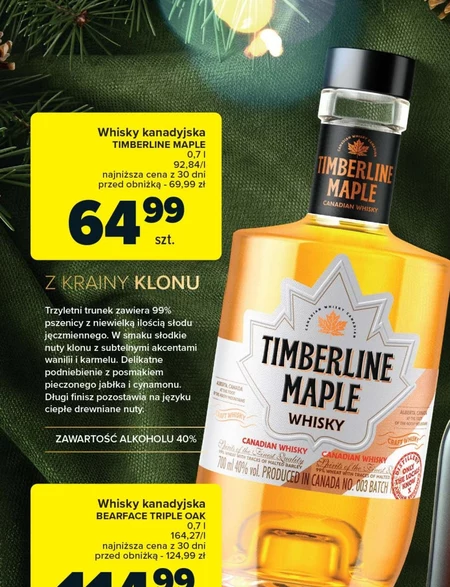 Whisky Timberline Maple