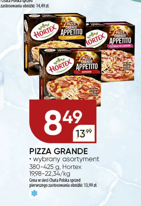 Hortex Grande Appetito Pizza pepperoni 390 g
