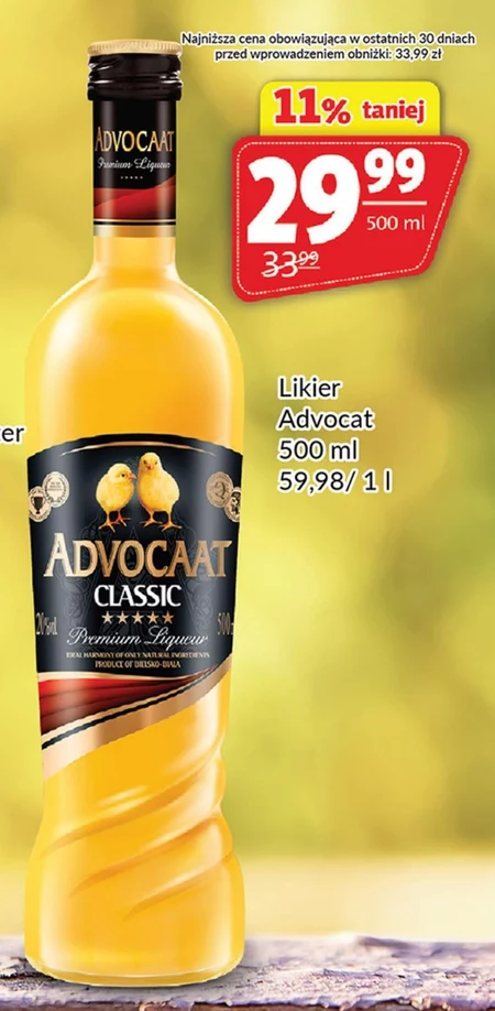 Dalkowski Advocaat Likier jajeczny 500 ml