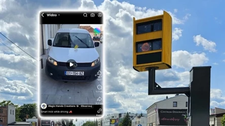 Film z poradą jak przy pomocy liścia uniknąć mandatu z fotoradaru zdobył dużą popularność