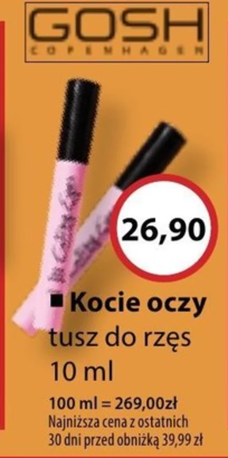 Tusz do rzęs Gosh