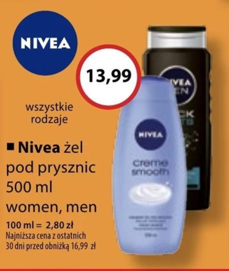 Żel pod prysznic Nivea