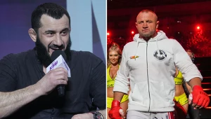 Mamed Chalidow (z lewej) zawalczy w walce wieczoru KSW 100. Tuż przed galą wycofał się Mariusz Pudzianowski (z prawej)