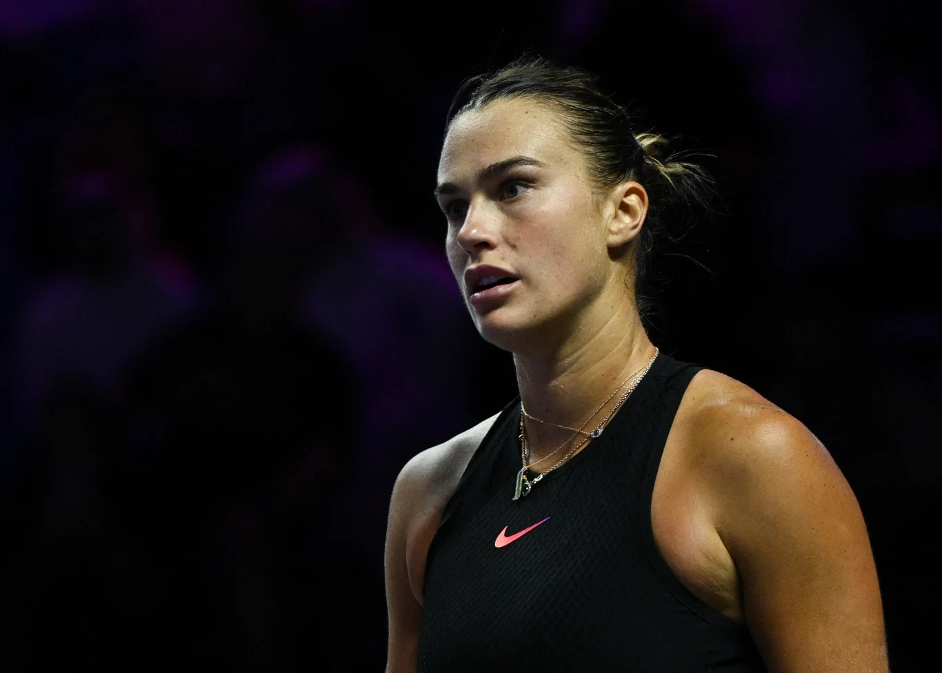Aryna Sabalenka rywalizowała z Jeleną Rybakiną w meczu grupowym podczas WTA Finals 2024