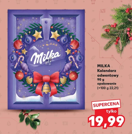 Kalendarz adwentowy Milka