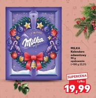 Kalendarz adwentowy Milka